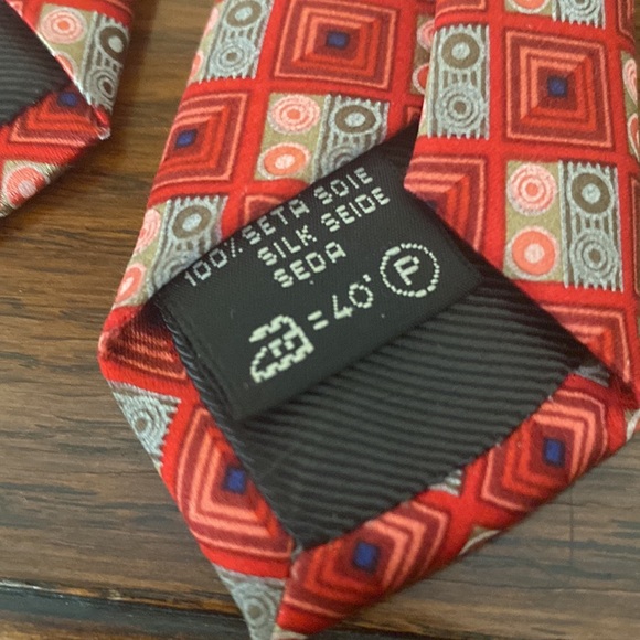 Vintage 💯 % silk Ermenegildo Zegna tie - Picture 6 of 7